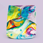 Abstract: Essentials Pocket Cloth Diaper with Athletic Wicking Jersey, Grows with your Baby - Everetts Place Boutique - Pocket Diaper