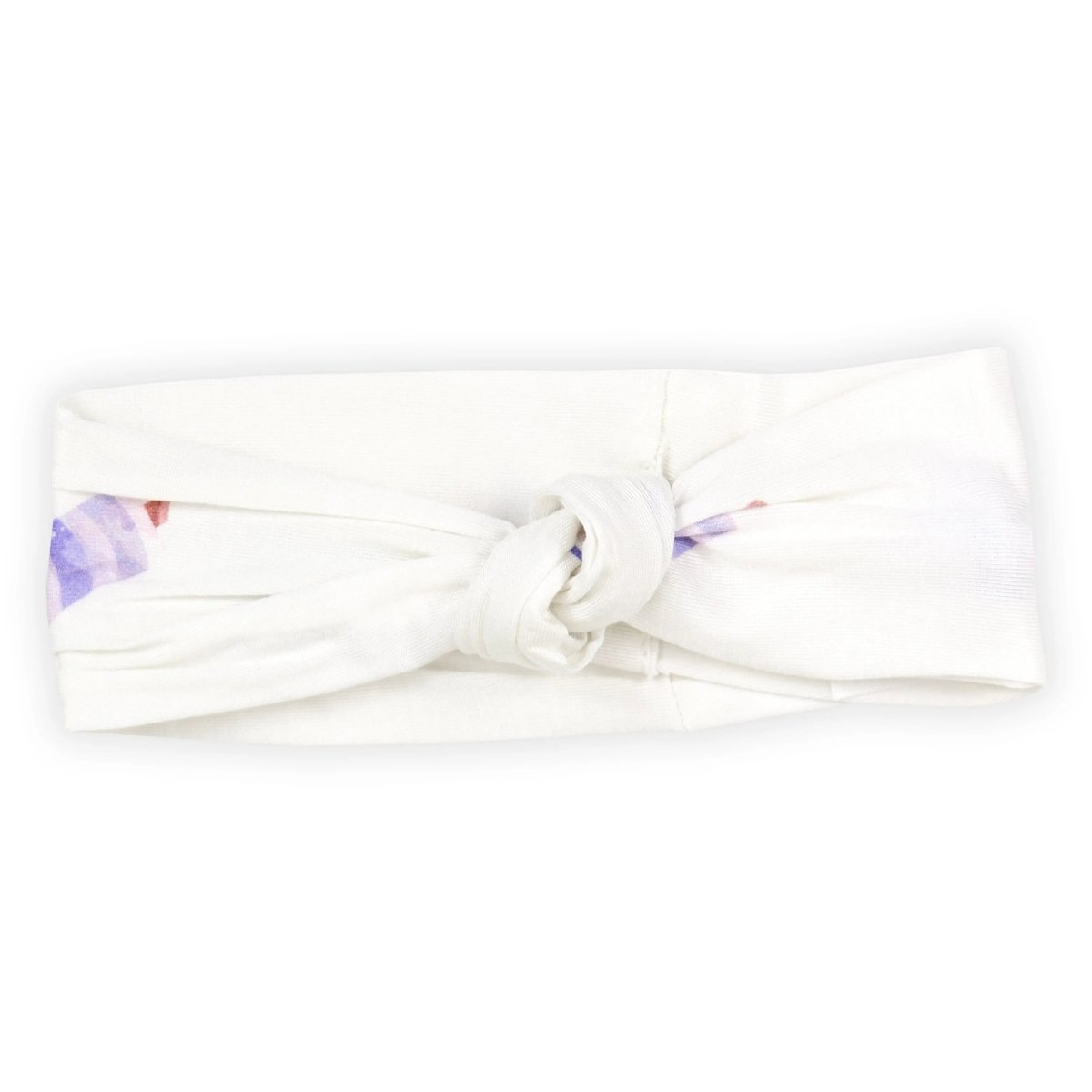 Blue Popsicle Baby Headband Soft Stretchy Bamboo Fabric.