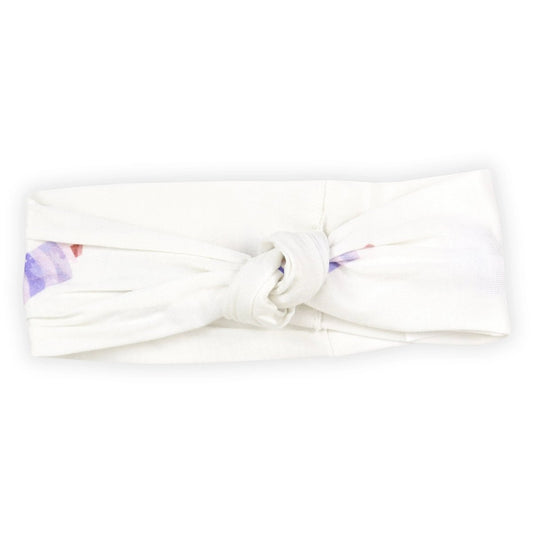 Blue Popsicle Baby Headband Soft Stretchy Bamboo Fabric.