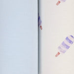 Goosewaddle® | Newborn Baby Blankets Toys Teethers Bibs & More Blue Popsicle - Soft Bamboo Swaddle Blankets with Breathable Fabric - 