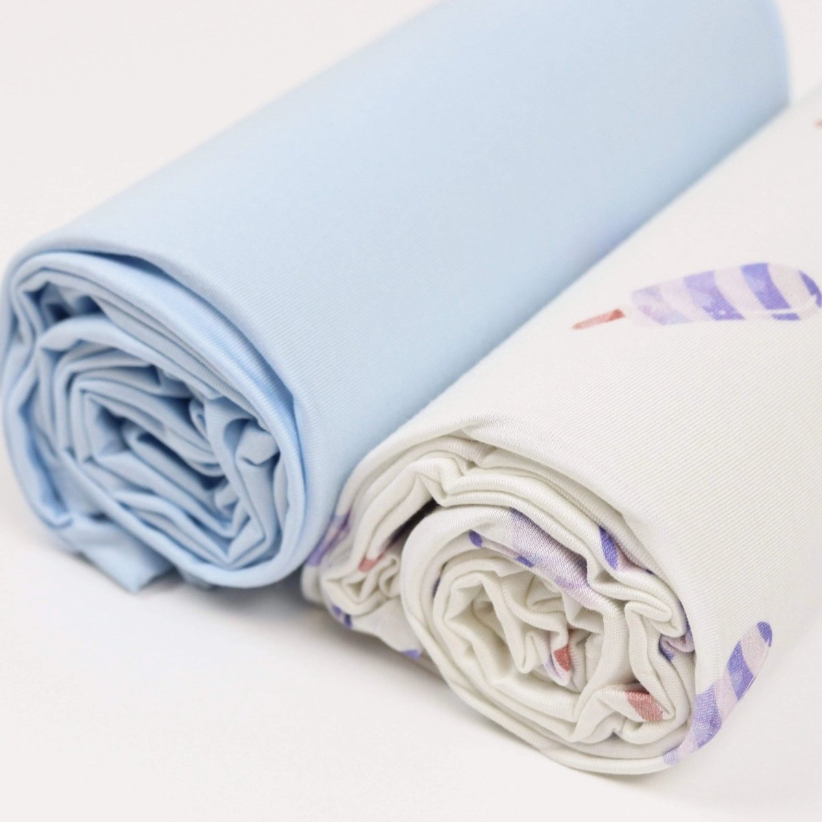 Blue Popsicle - Soft Bamboo Swaddle Blankets with Breathable Fabric - Everetts Place