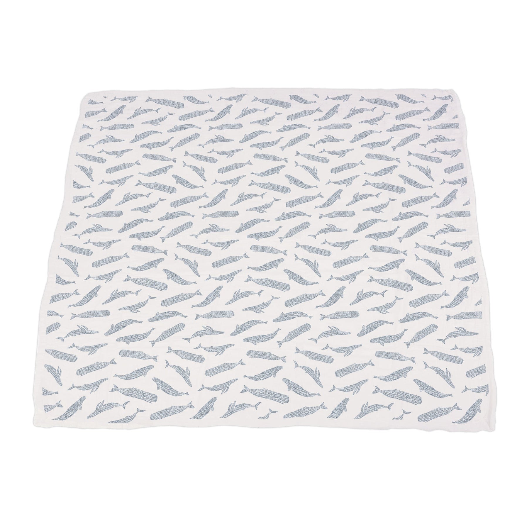 Newcastle Classics Bamboo Muslin Blanket with Whale and Sailboat Design for Kids - Home & Garden > Linens & Bedding > Bedding > Blankets Bamboo Newcastle Blanket