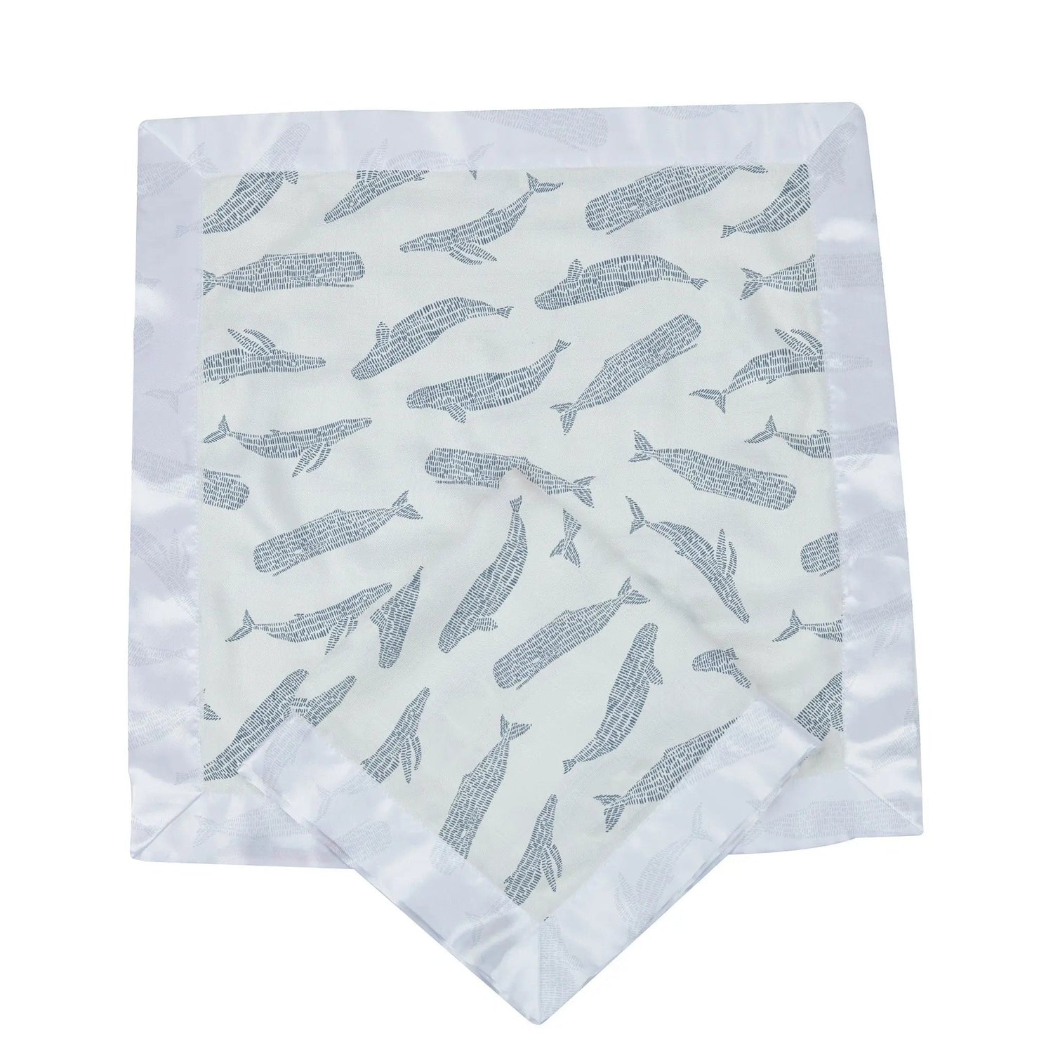 Newcastle Classics Blue Shadow Whales Bamboo Newcastle Blankie - 