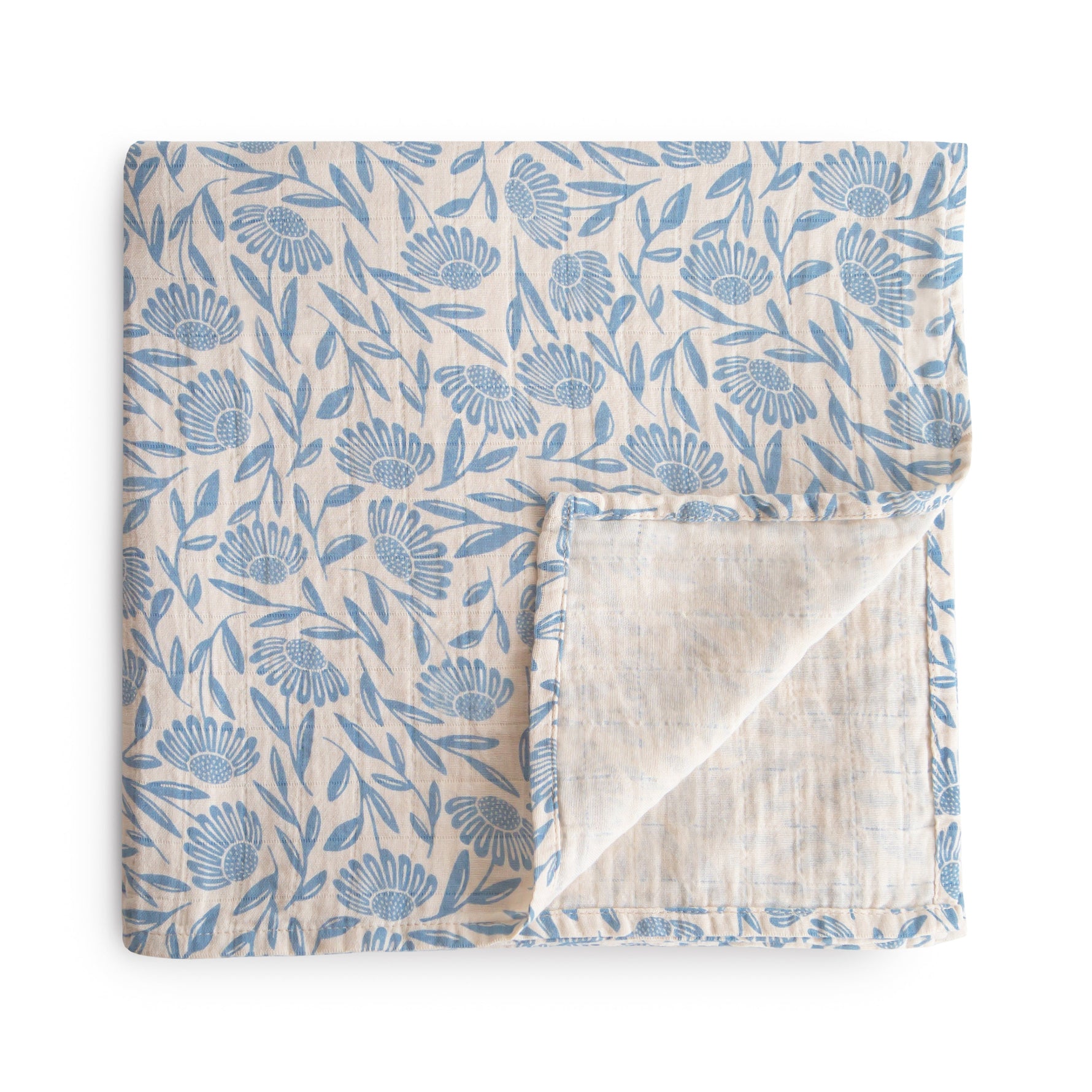 Organic Cotton Muslin Swaddle Blanket by Mushie