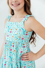 Mila & Rose ® Bluebell Breeze Ruffle Maxi Dress - 
