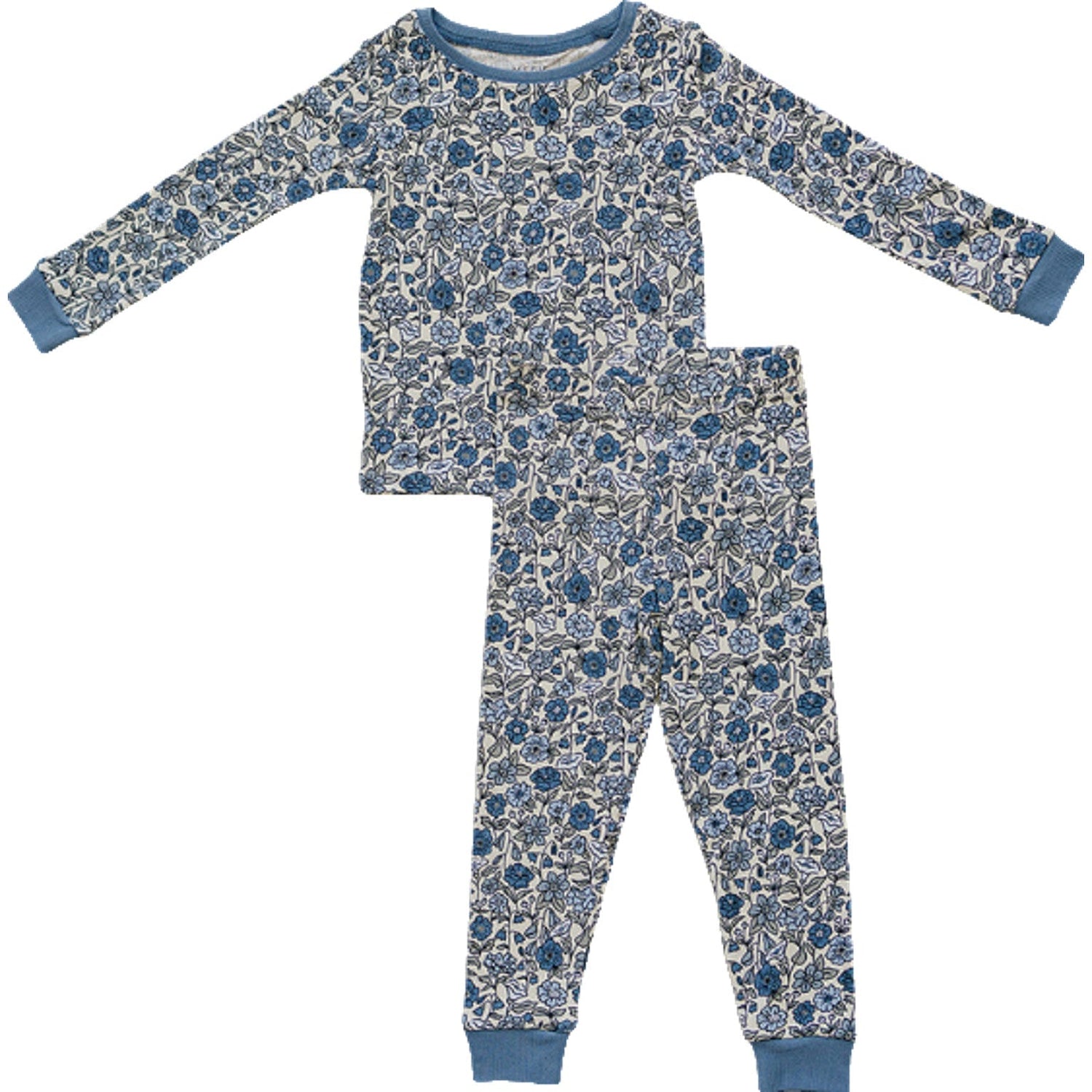 Bluebell Pointelle Bamboo Cozy Set - Sleeve, Textile, Nightwear, Pajamas, Baby & Toddler Clothing | Everetts Place