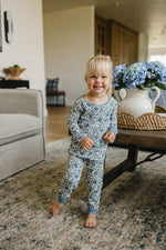 Mebie Baby Bluebell Pointelle Bamboo Cozy Set - 