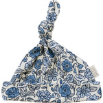 Mebie Baby Bluebell Pointelle Bamboo Rayon Newborn Knot Hat For Soft Comfort - 