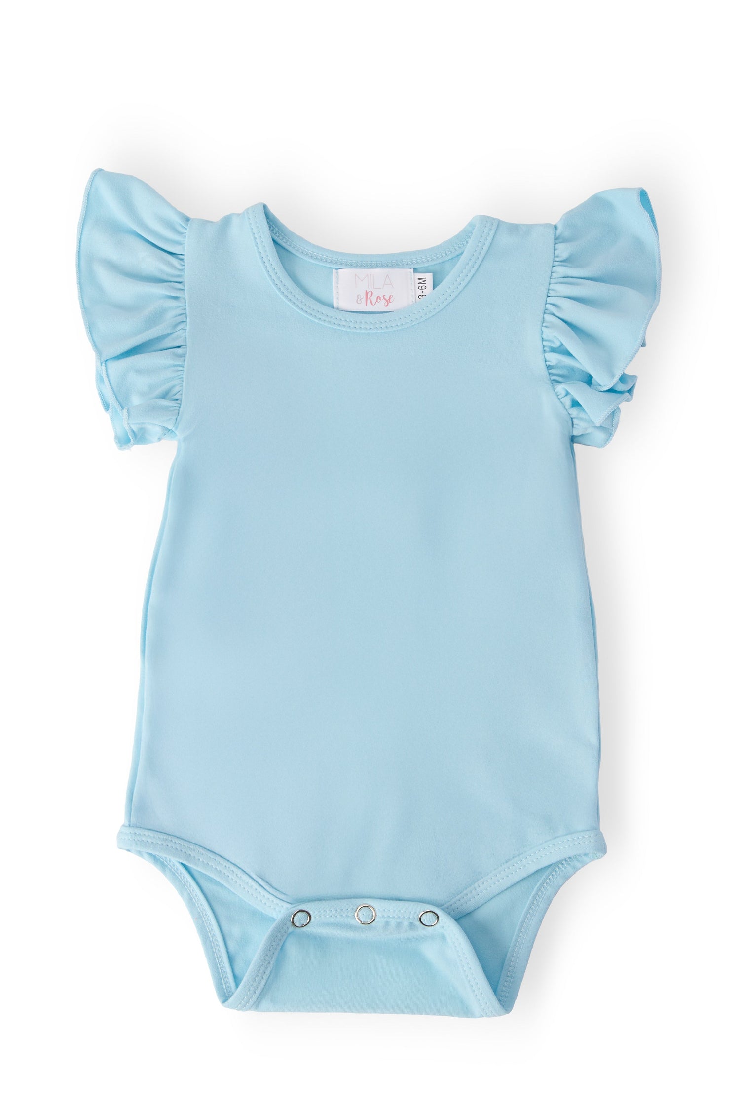 Bluebird S/S Flutter Bodysuit - Sleeve, Baby & Toddler Clothing, Infant bodysuit, Ruffle, Baby Products | Everetts Place
