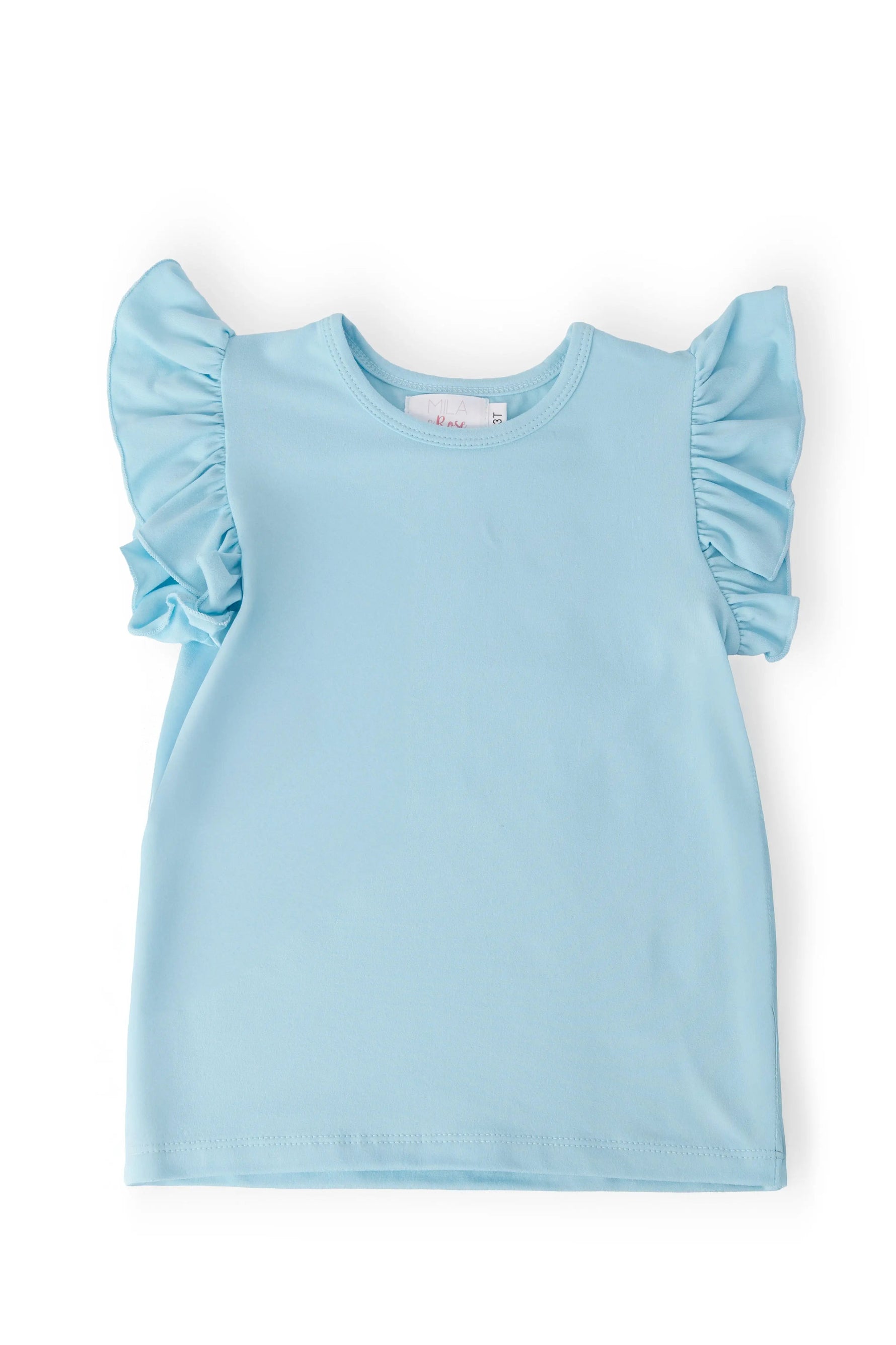 Bluebird S/S Ruffle Tee - Ruffle, Baby & Toddler Clothing, Child, Sweater, Top | Everetts Place