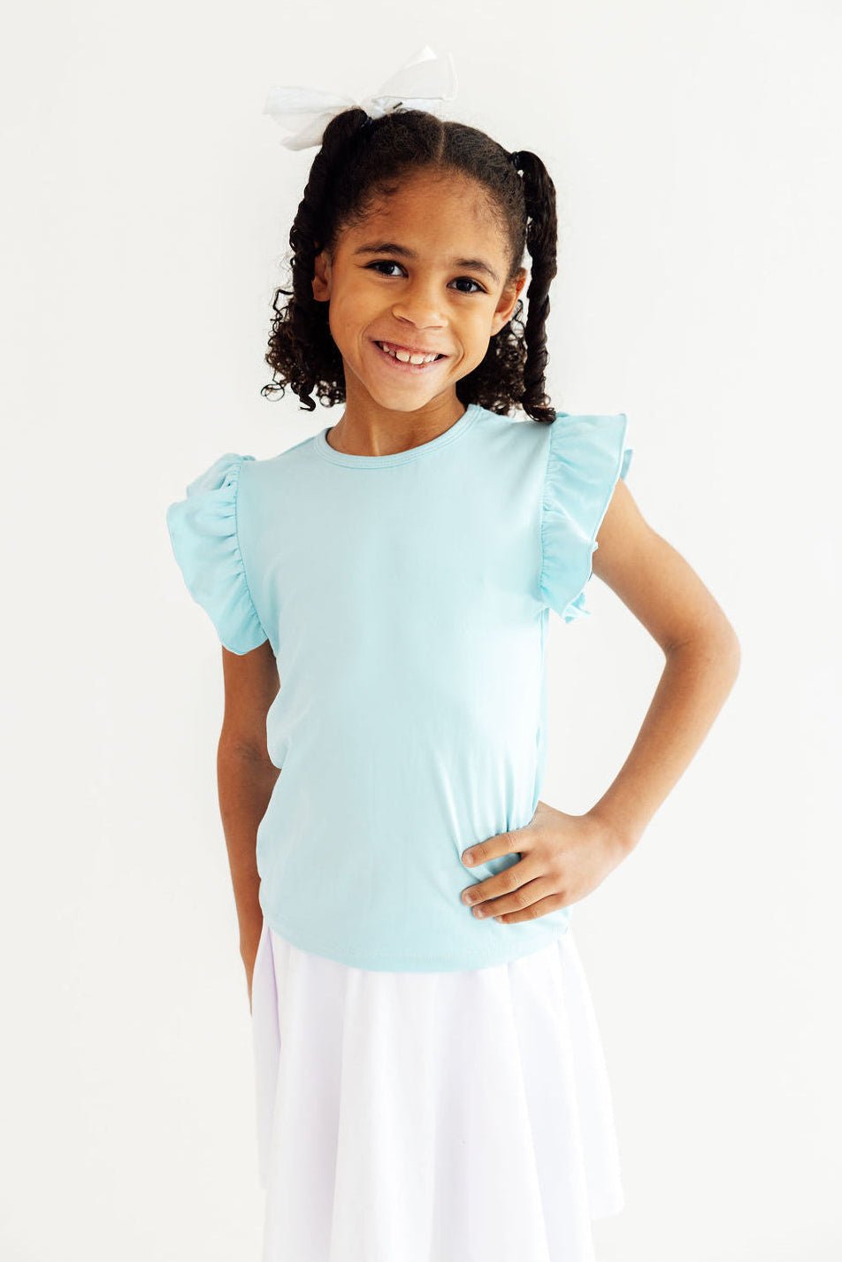 Mila & Rose ® Bluebird S/S Ruffle Tee