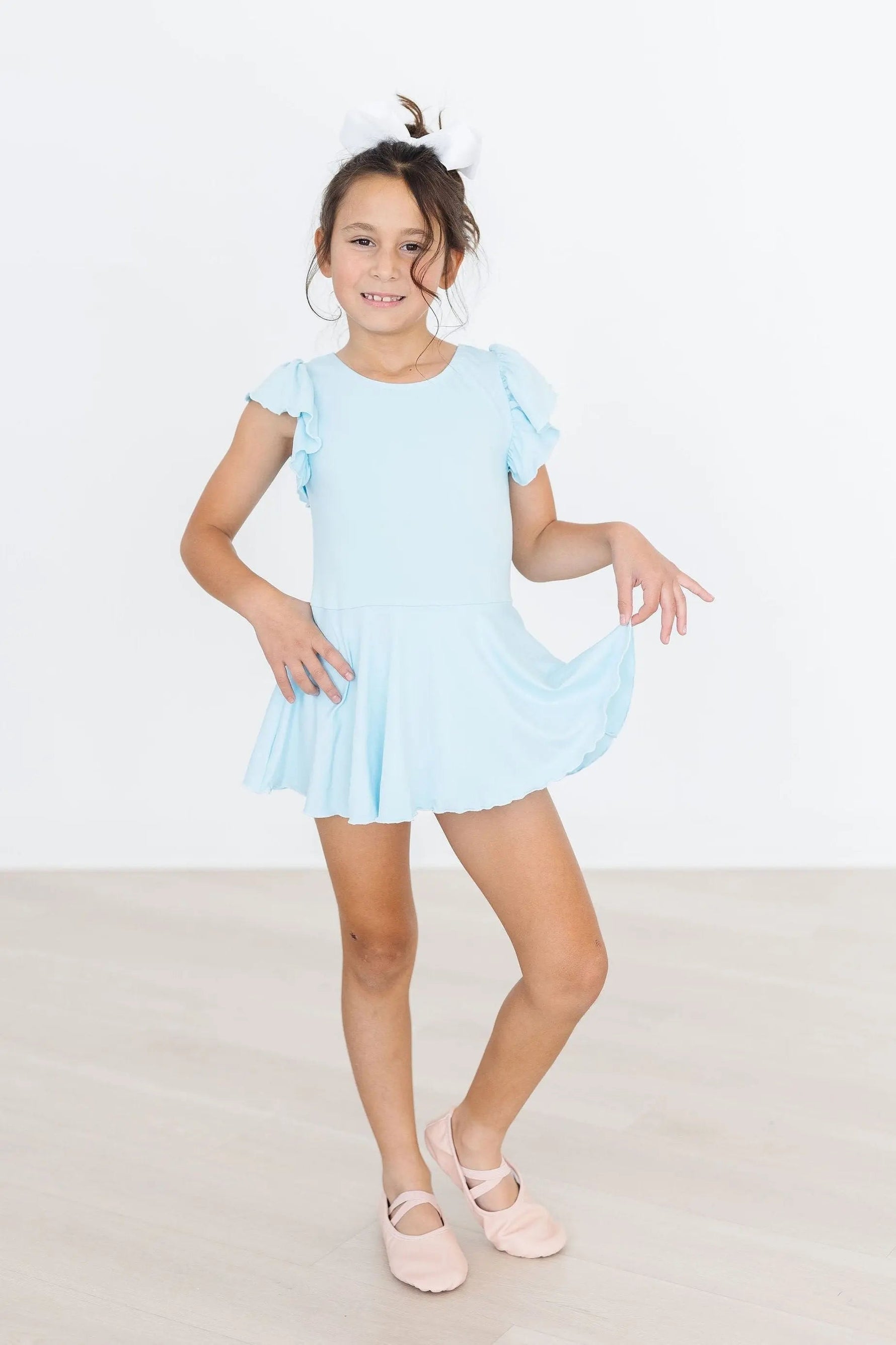 Mila & Rose ® Bluebird S/S Twirl Leotard - 