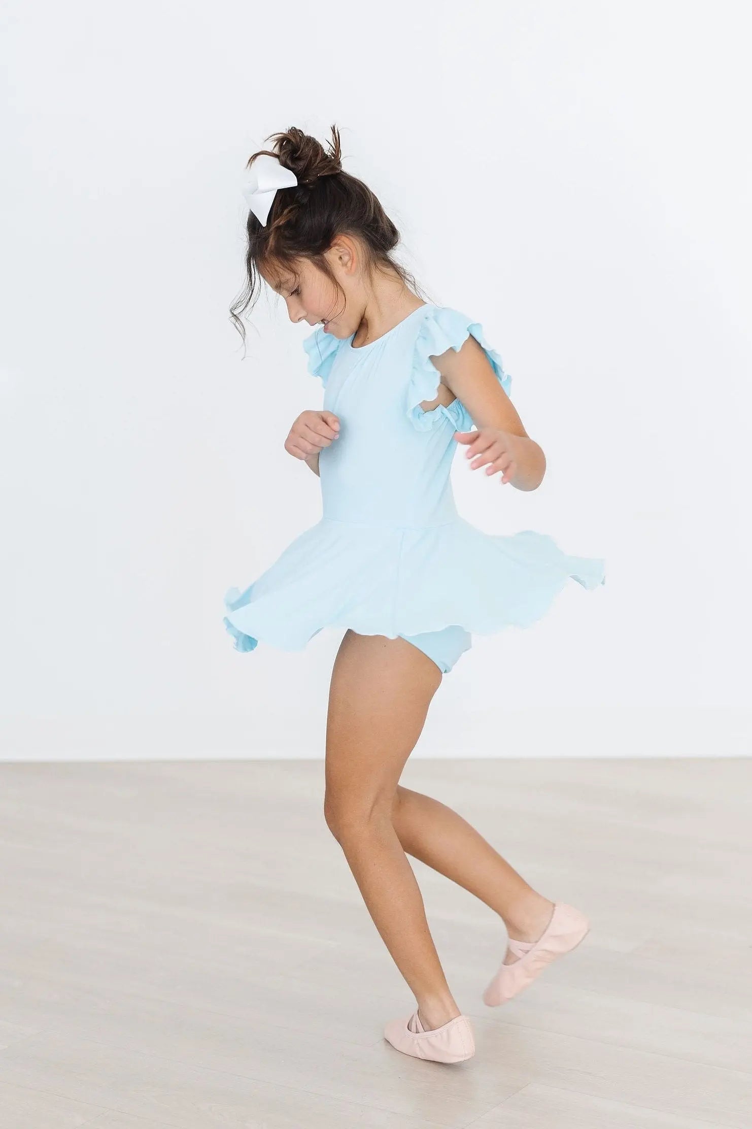 Mila & Rose ® Bluebird S/S Twirl Leotard - 