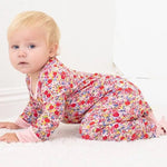Blush Bloom Convertible Coverall - Sleeve, Baby & Toddler Clothing, Textile, Child, Nightwear | Everetts Place