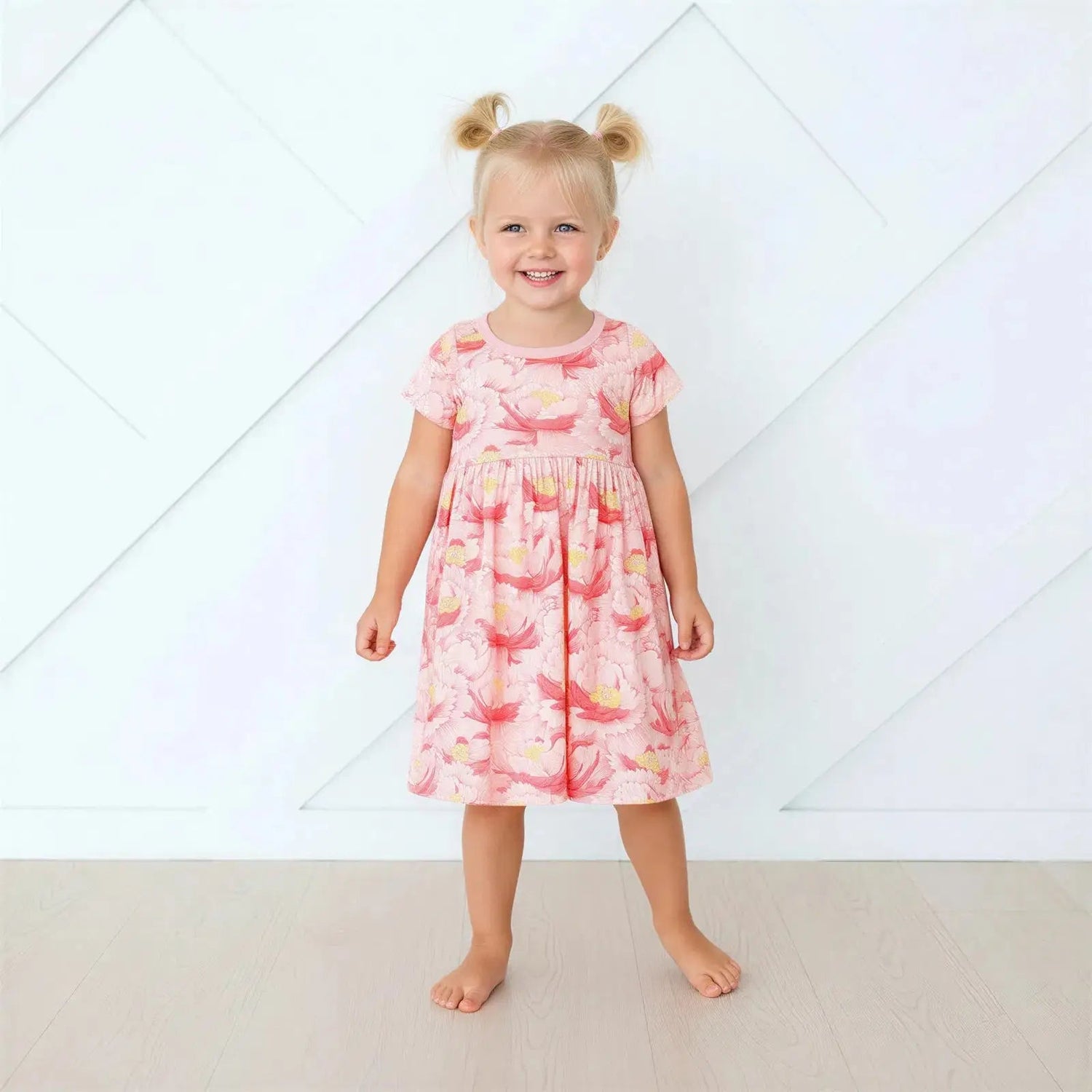 Bestaroo Blush Dreams Floral Dress - 