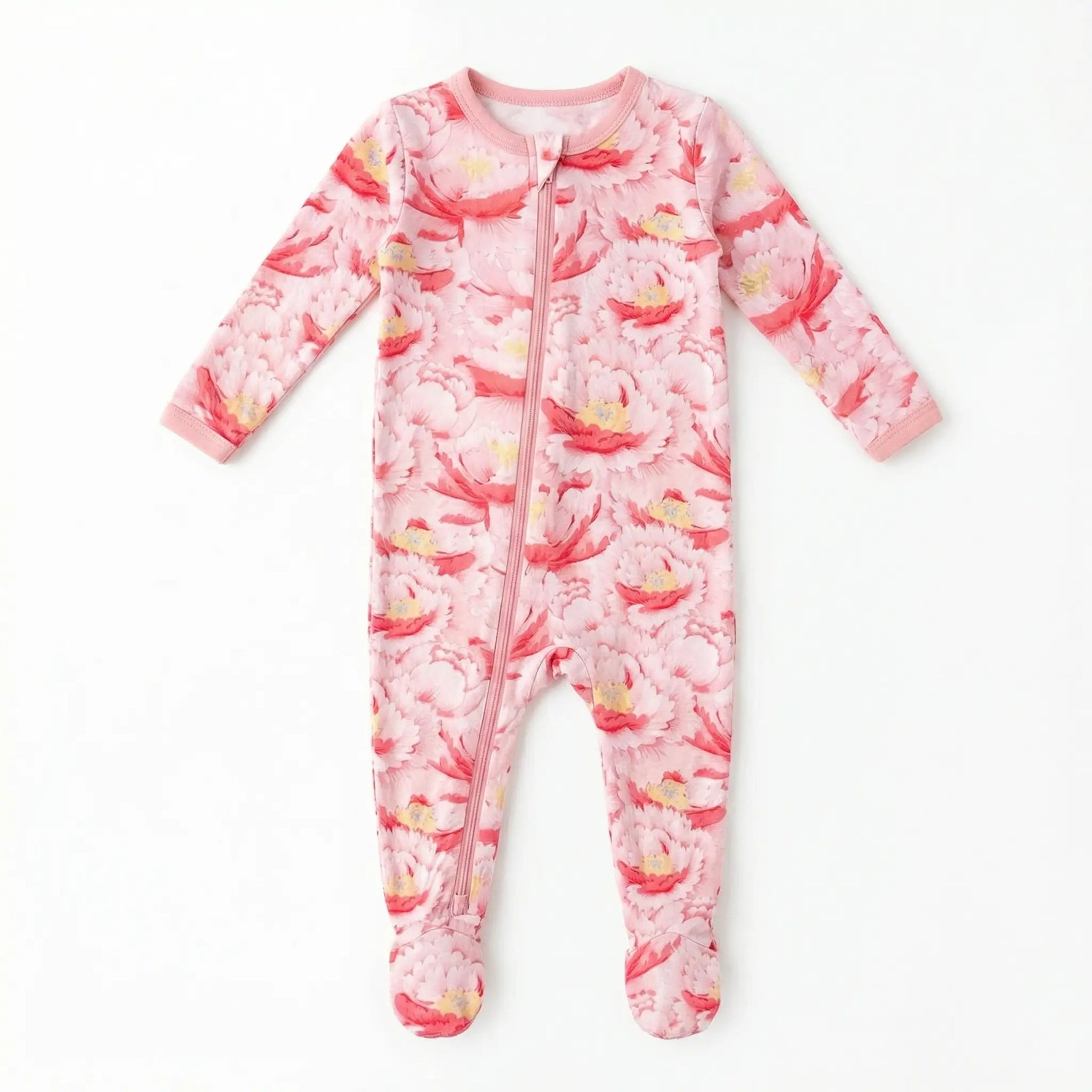 Bestaroo Blush Dreams Floral Footie - 