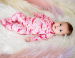 Bestaroo Blush Dreams Floral Footie - 