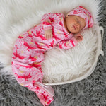 Bestaroo Blush Dreams Floral Gown & Hat - 