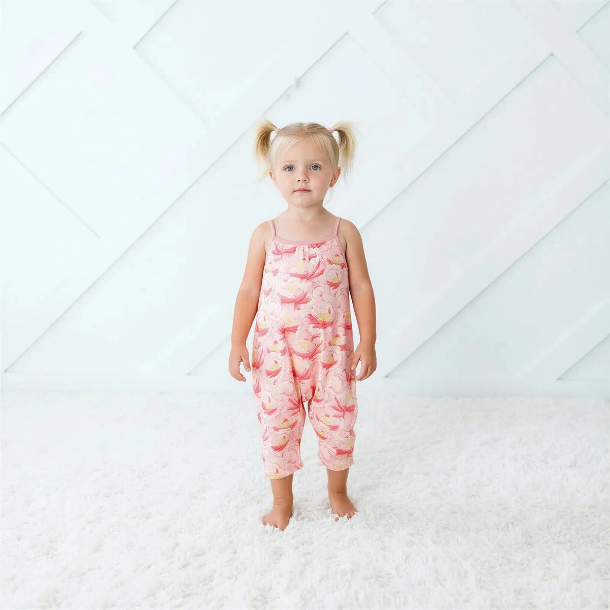 Bestaroo Blush Dreams Floral Jumpsuit - 