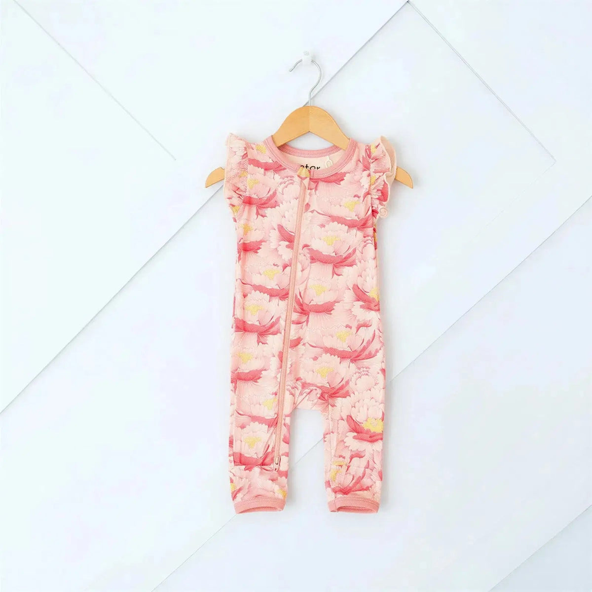 Blush Dreams Floral Romper - Baby & Toddler Clothing, Textile, Pink, One-piece garment, Day Dress | Everetts Place