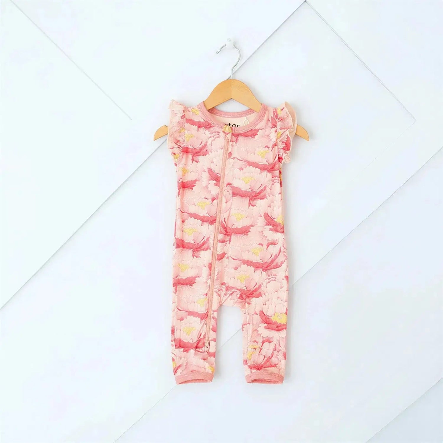 Blush Dreams Floral Romper - Baby & Toddler Clothing, Textile, Pink, One-piece garment, Day Dress | Everetts Place