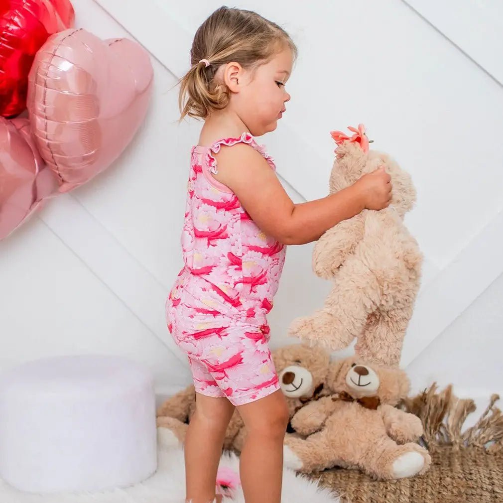 Blush Dreams Flutter Tank & Shorts - Clothing, Baby & Toddler Clothing, Pink, Dress, Child | Everetts Place