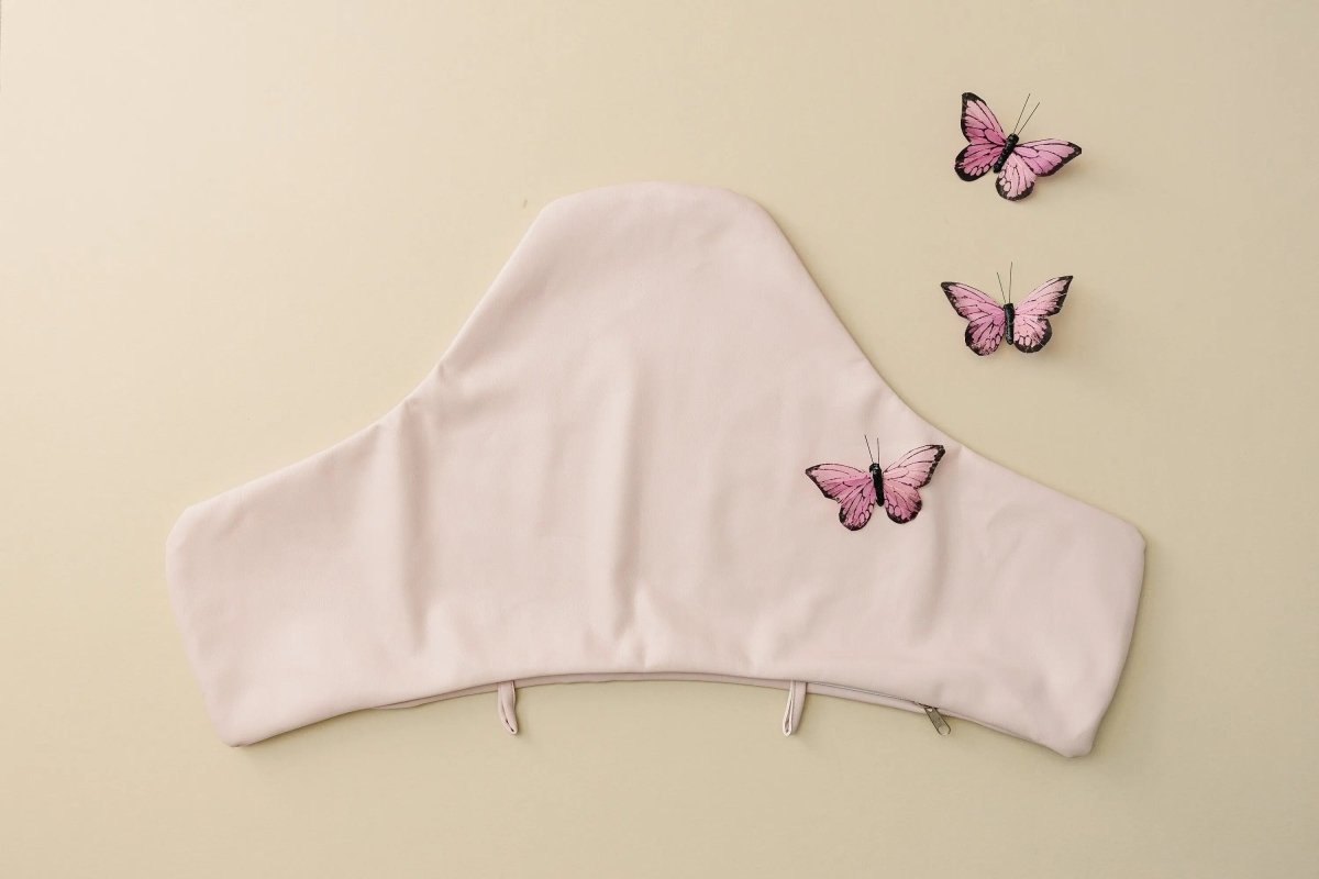 Little Joy Co. Blush Pink Vegan Leather Cushion Cover IKEA Antilop - Everetts Place Boutique - 