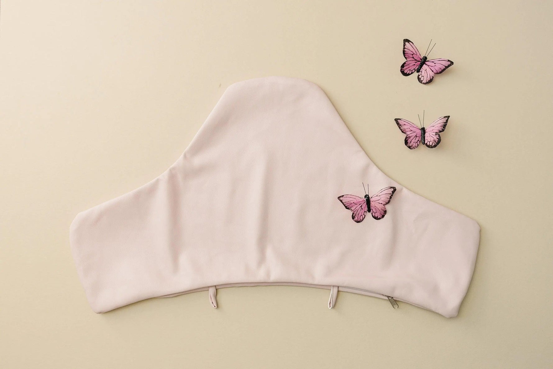 Little Joy Co. Blush Pink Vegan Leather IKEA Antilop Cushion Cover - 