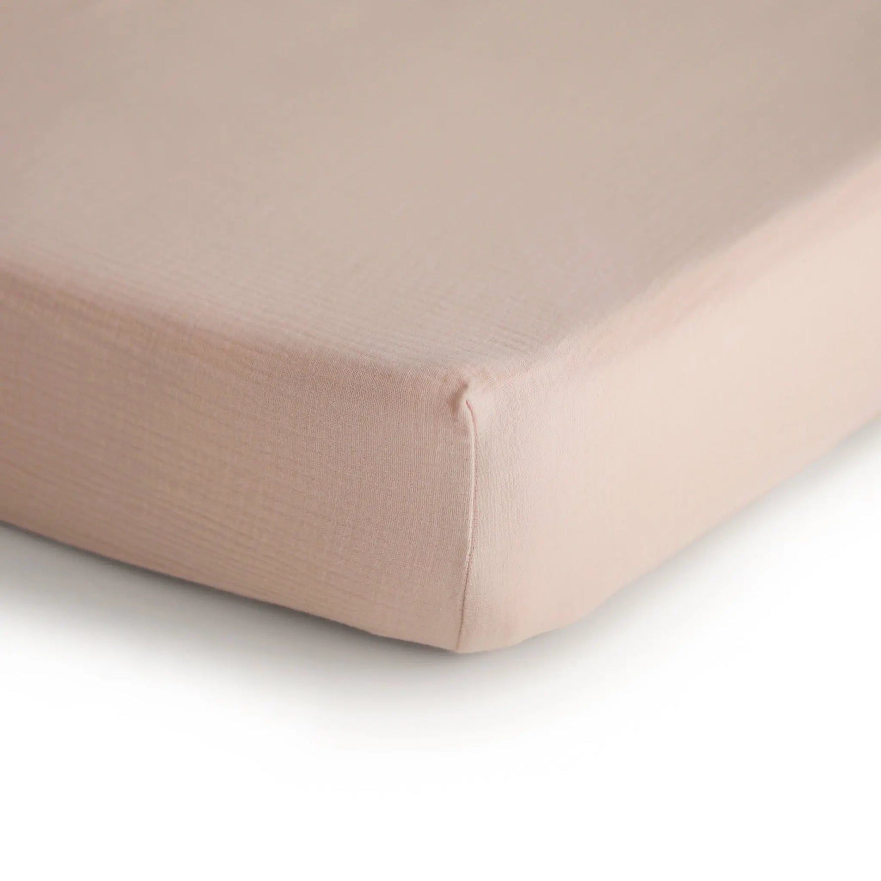 Mushie Extra Soft Muslin Crib Sheet for Baby 100% Cotton Breathable and Cozy - Home & Garden > Linens & Bedding > Bedding crib sheets
