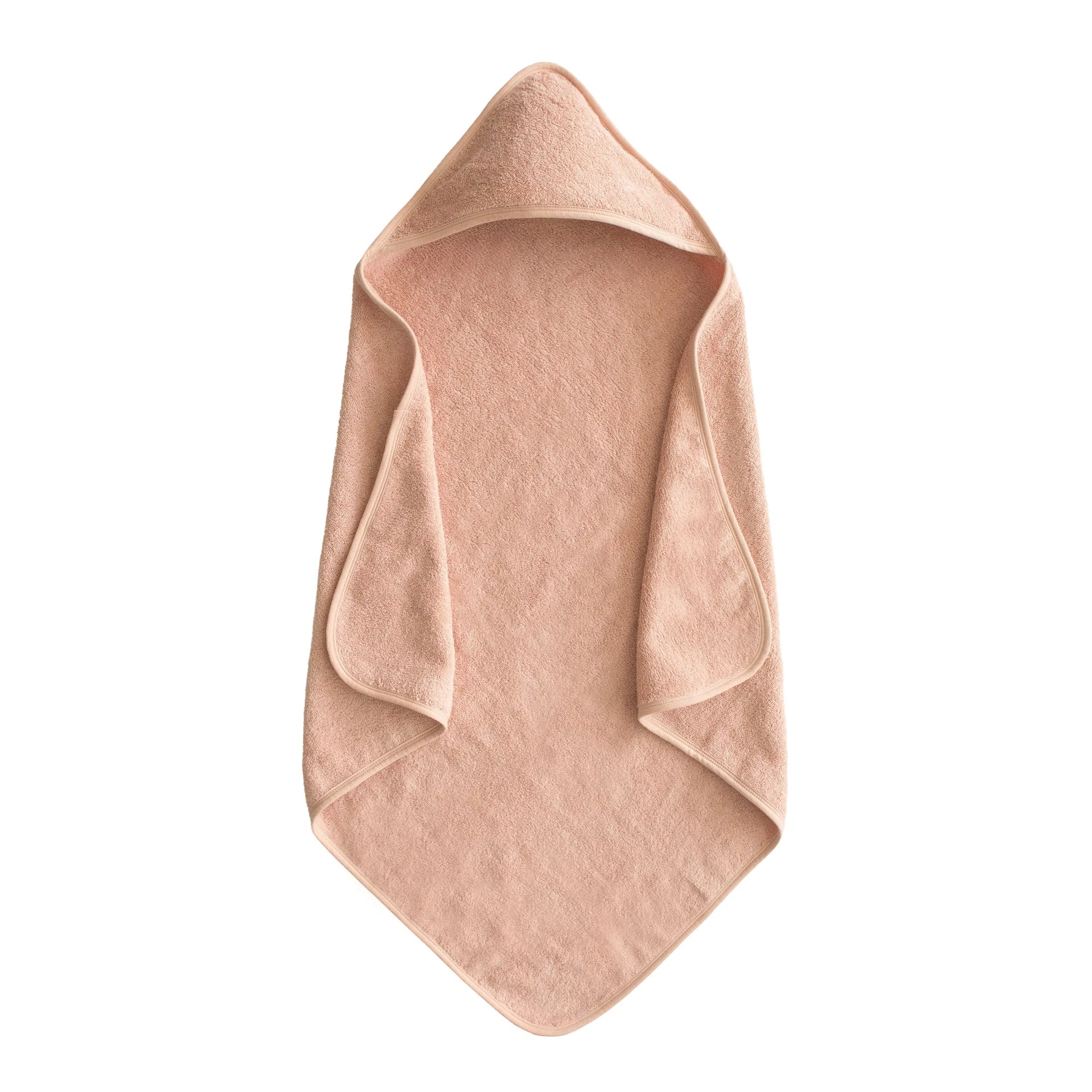 Mushie Organic Cotton Baby Hooded Towel Soft and Absorbent for Cozy Cuddles - Baby & Toddler > Baby Bathing Hooded Towel