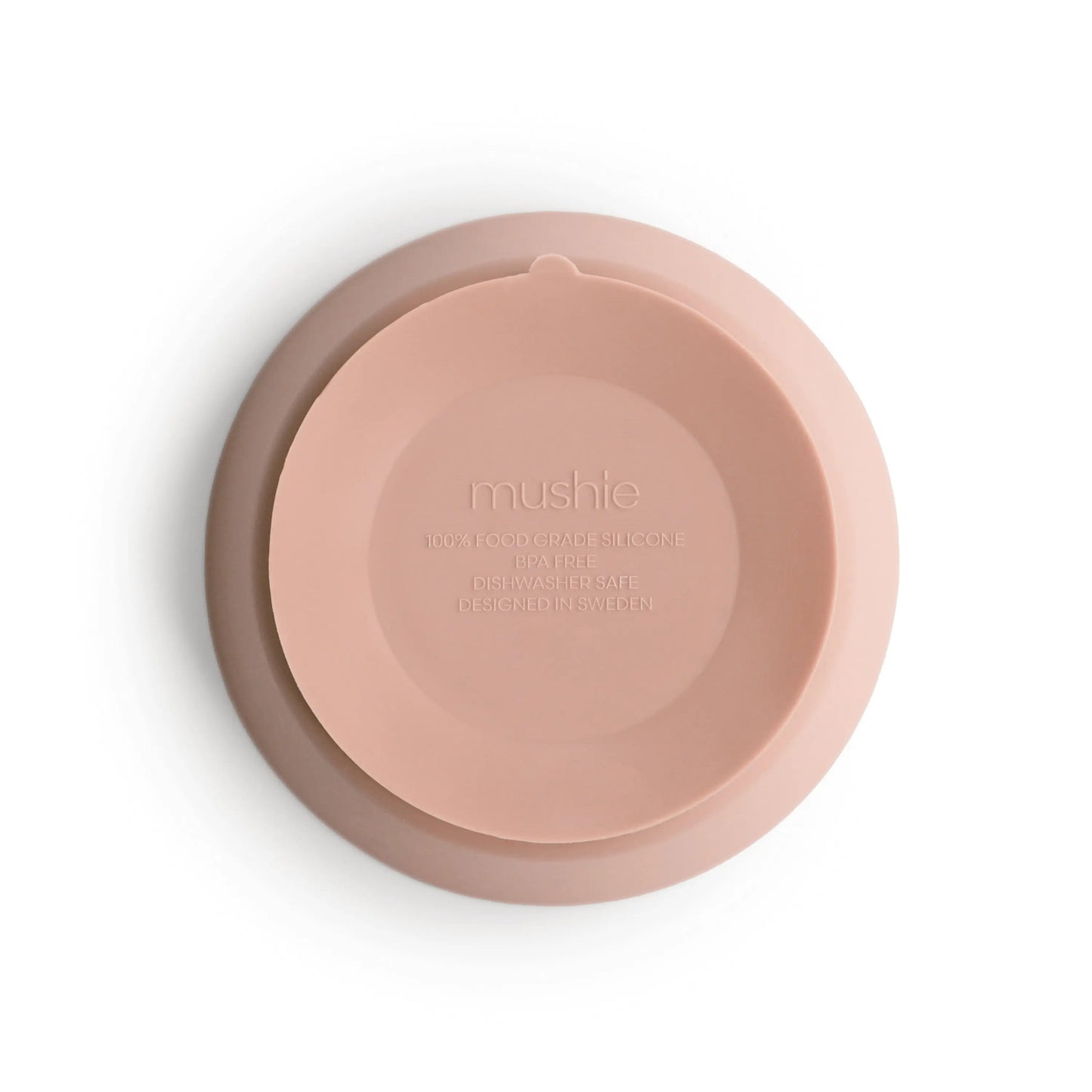 Silicone Suction Bowl for Kids Food Grade Heat Resistant Safe Feeding Mushie