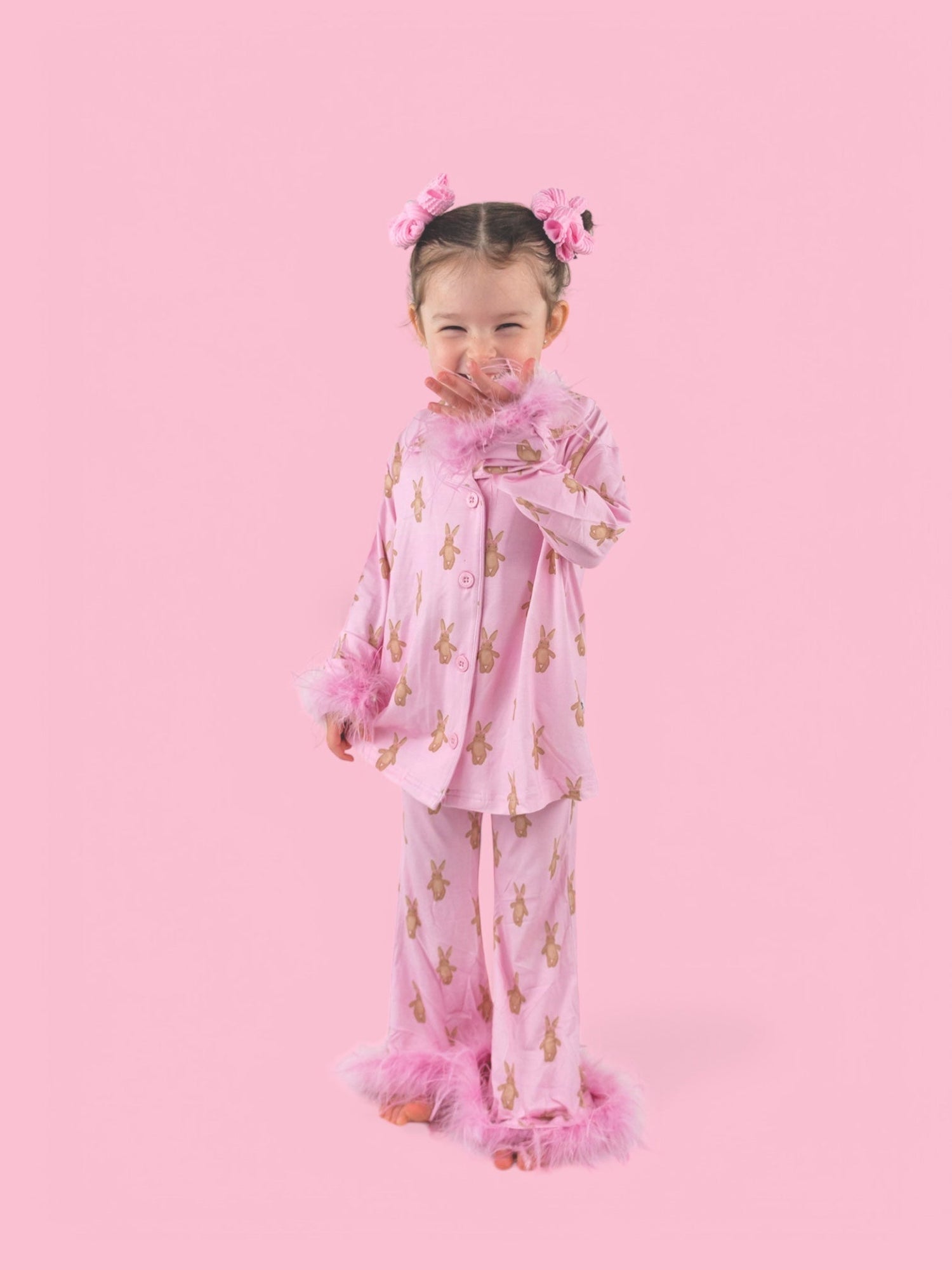 DREAM BIG LITTLE CO BLUSHIN' BUNNIES GIRL'S FLARE FEATHERED DREAM SETEveretts Place
