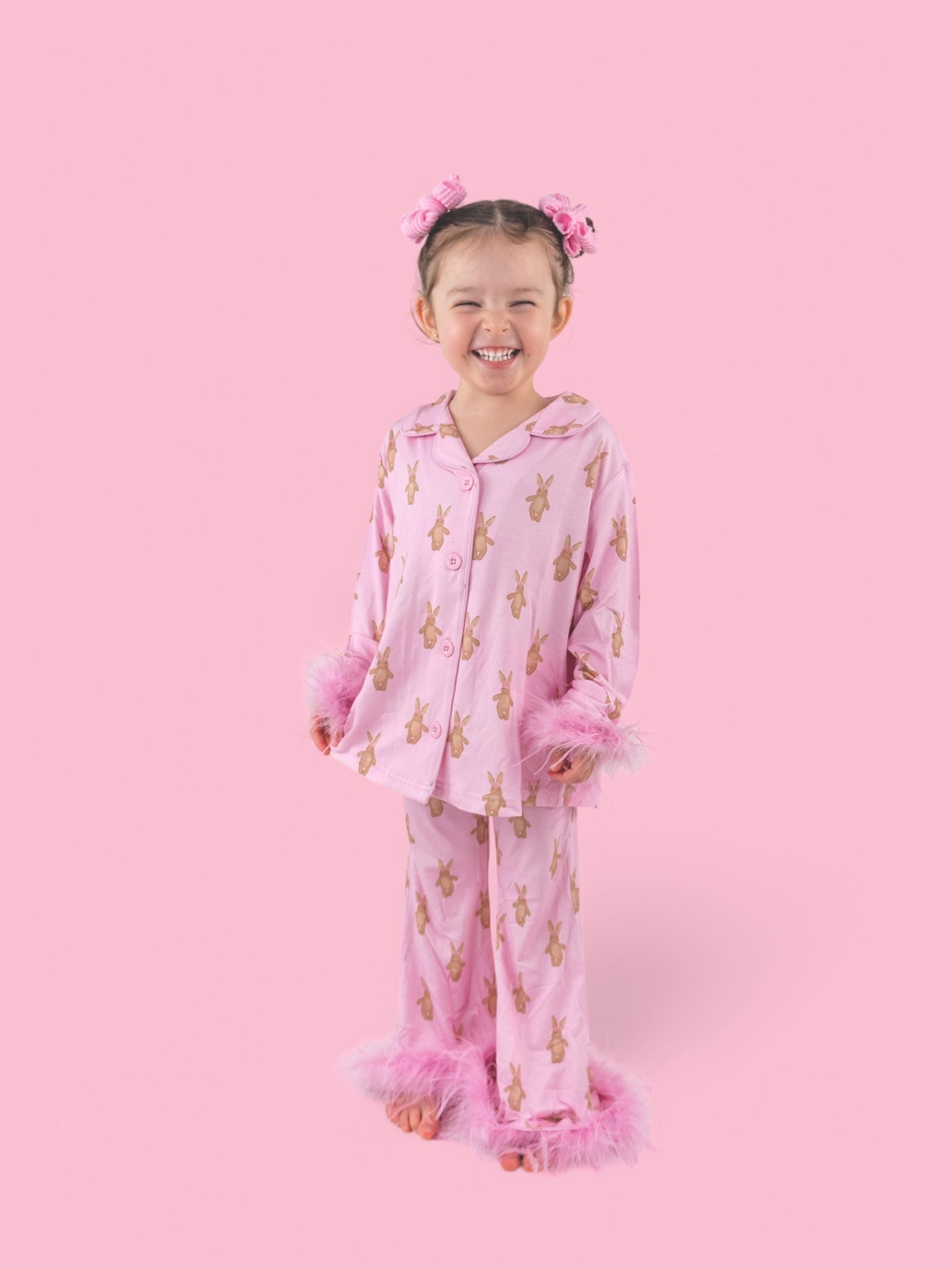 DREAM BIG LITTLE CO BLUSHIN' BUNNIES GIRL'S FLARE FEATHERED DREAM SETEveretts Place