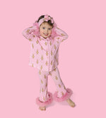 DREAM BIG LITTLE CO BLUSHIN' BUNNIES GIRL'S FLARE FEATHERED DREAM SETEveretts Place