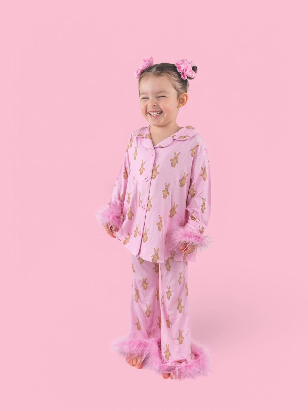DREAM BIG LITTLE CO BLUSHIN' BUNNIES GIRL'S FLARE FEATHERED DREAM SETEveretts Place