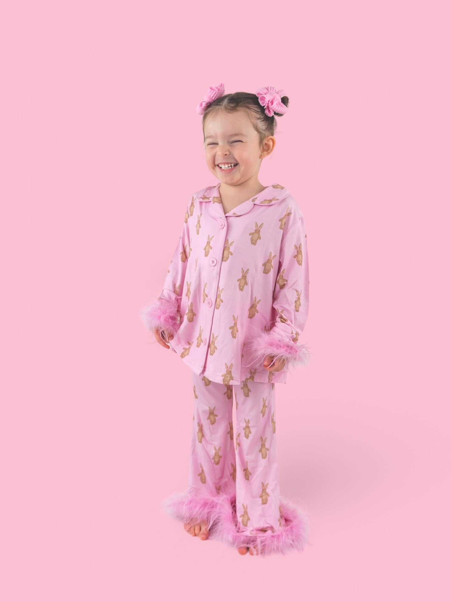 DREAM BIG LITTLE CO BLUSHIN' BUNNIES GIRL'S FLARE FEATHERED DREAM SETEveretts Place