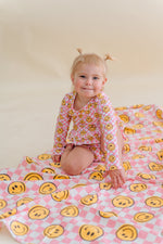 DREAM BIG LITTLE CO BLUSHIN' CHECKERS DREAM RASH GUARD RUFFLE TWO - PIECE SWIM SUITEveretts Place
