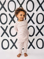 Little Joy Co. Blushing Bows Bamboo Pajamas 2Piece Breathable Sleepwear - Everetts Place Boutique - 