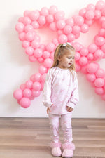 Little Joy Co. Blushing Bows Modal Lounge Set Two Piece Comfort Wear - Everetts Place Boutique - 