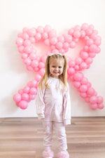 Little Joy Co. Blushing Bows Modal Lounge Set Two Piece Comfort Wear - Everetts Place Boutique - 