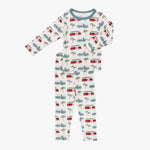 Lenzing Micromodal Pajamas - Boards & Buses Print by Bestaroo