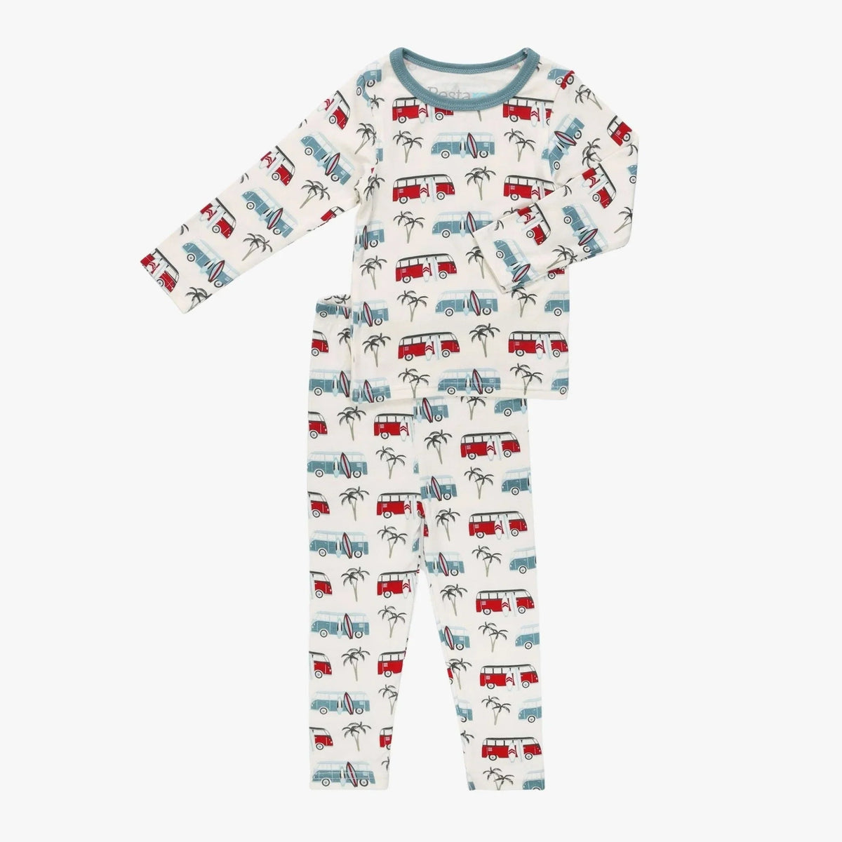 Lenzing Micromodal Pajamas - Boards & Buses Print by Bestaroo