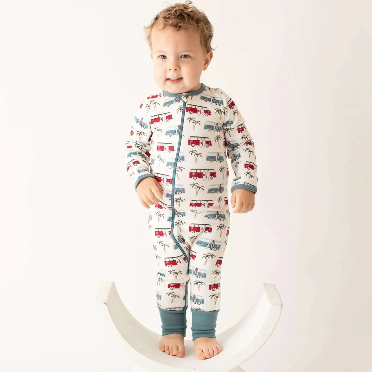 Bestaroo Boards & Buses Romper - 