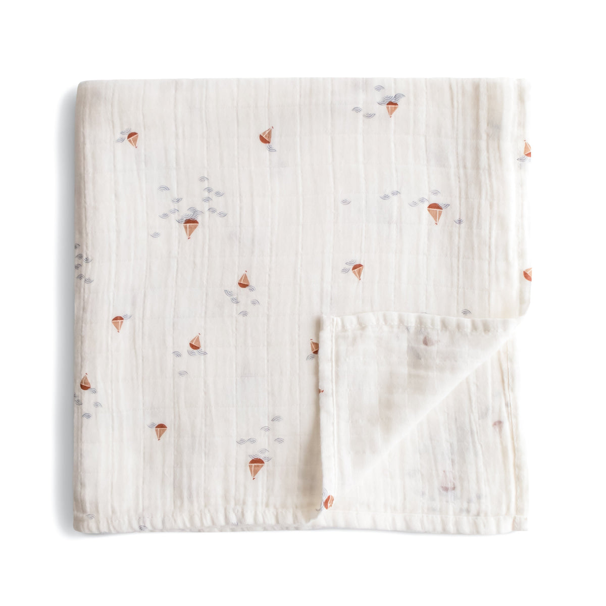 Organic Cotton Muslin Swaddle Blanket by Mushie