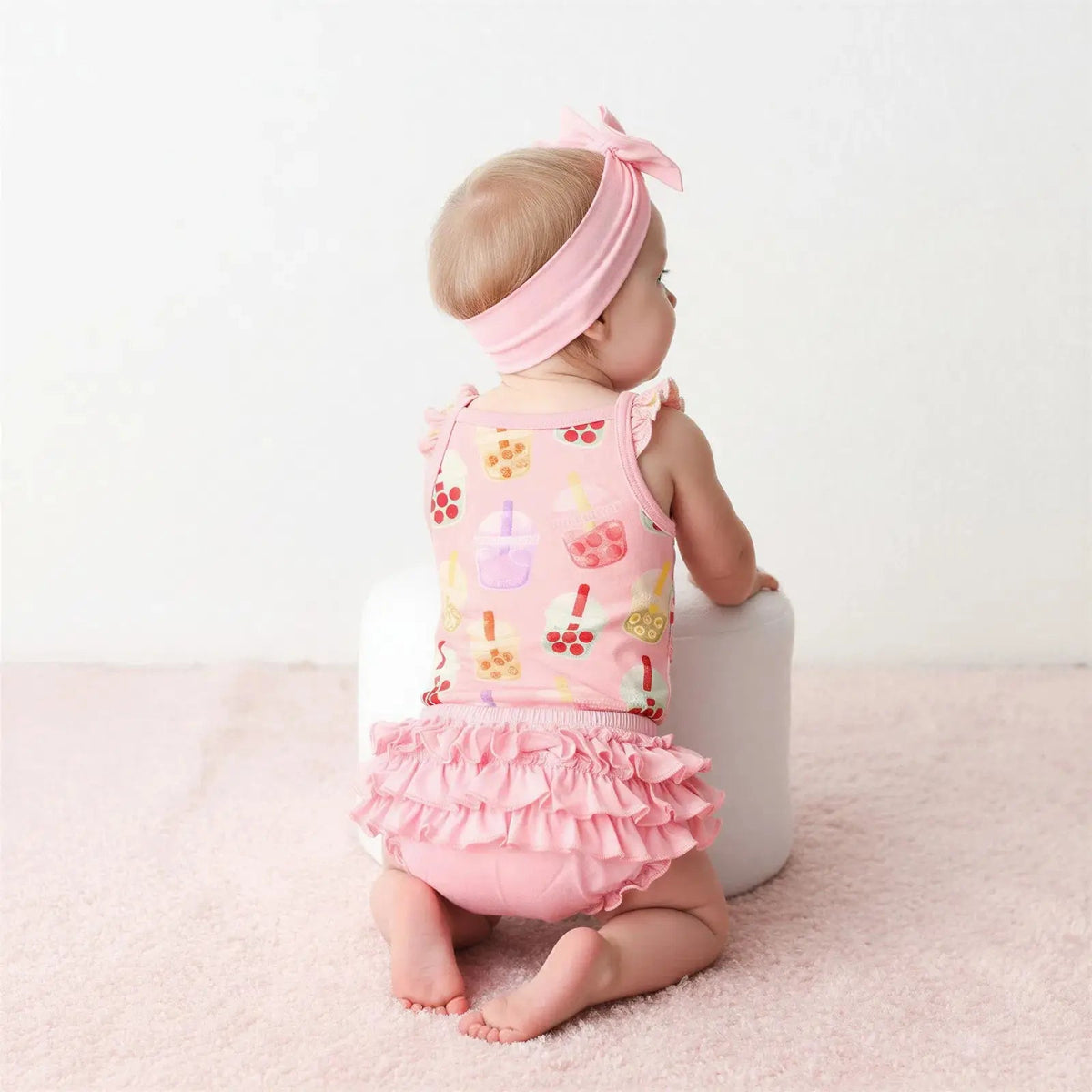 Boba Babes Bloomer Set - Baby & Toddler Clothing, Pink, Child, Ruffle, Toddler | Everetts Place