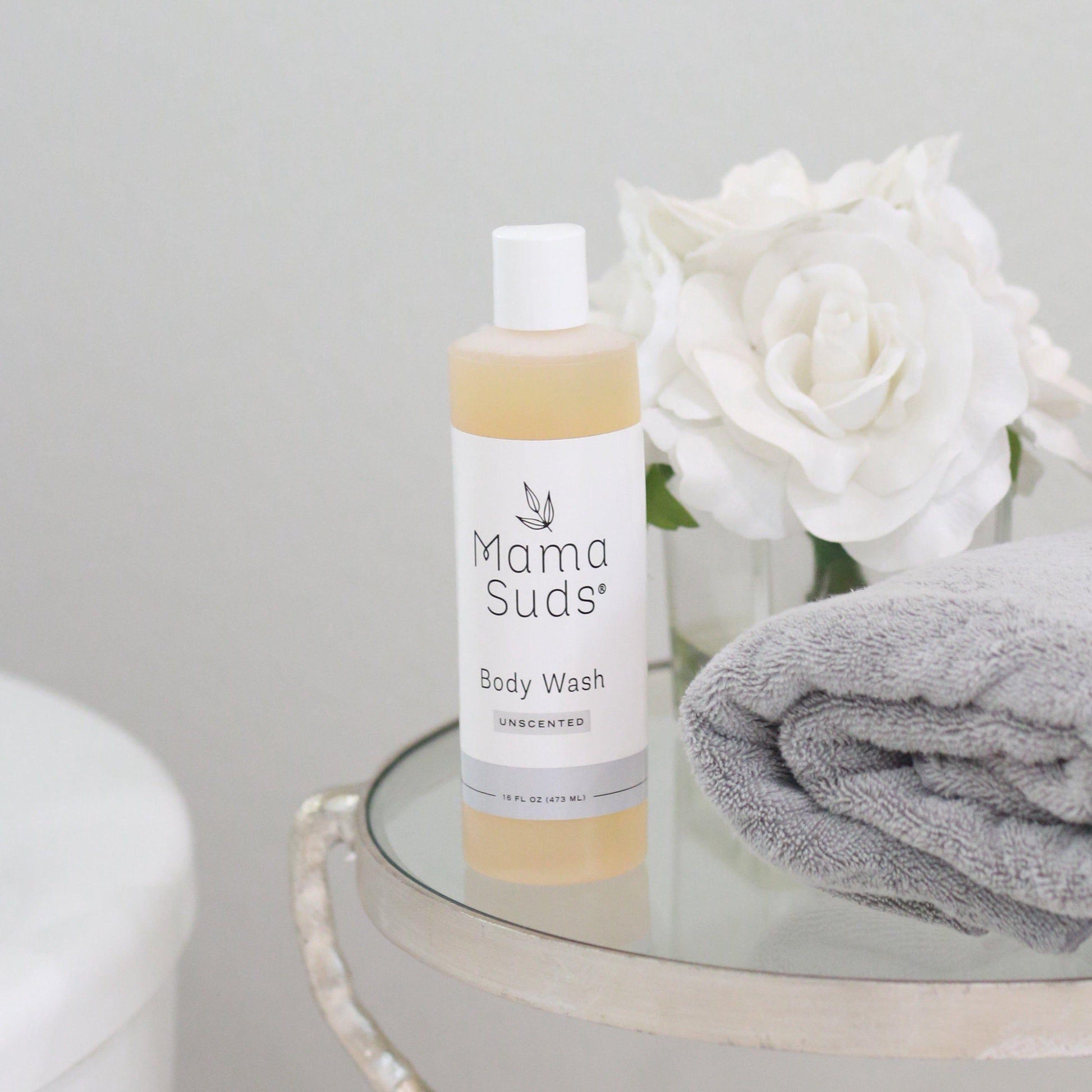Simple Body Wash Soap with Lavender or Lemon Essential Oils MamaSuds
