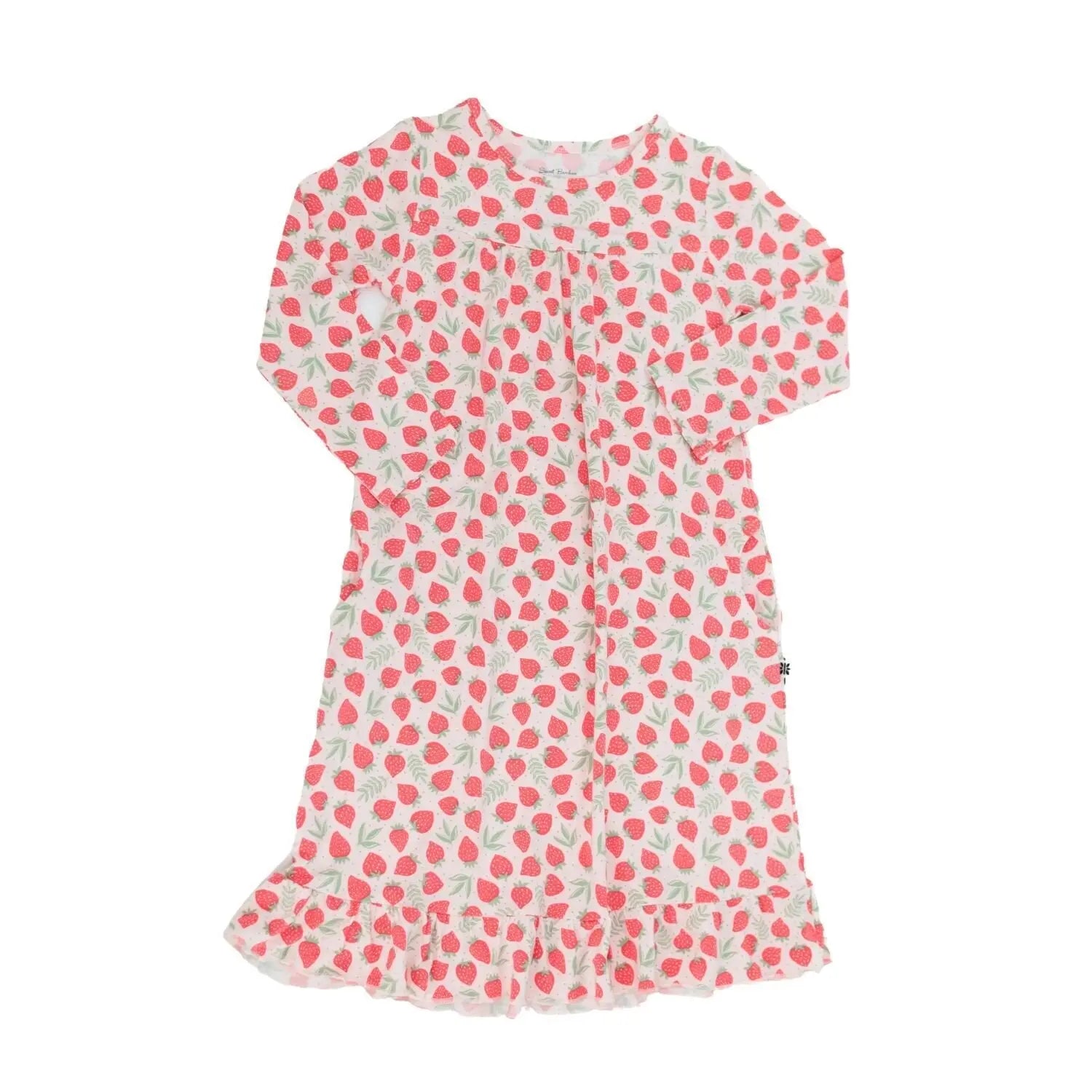 Sweet Bamboo Boho Dress for Little Girls with Ruffles and Pockets for Playful Elegance - Boho Dress Aisle