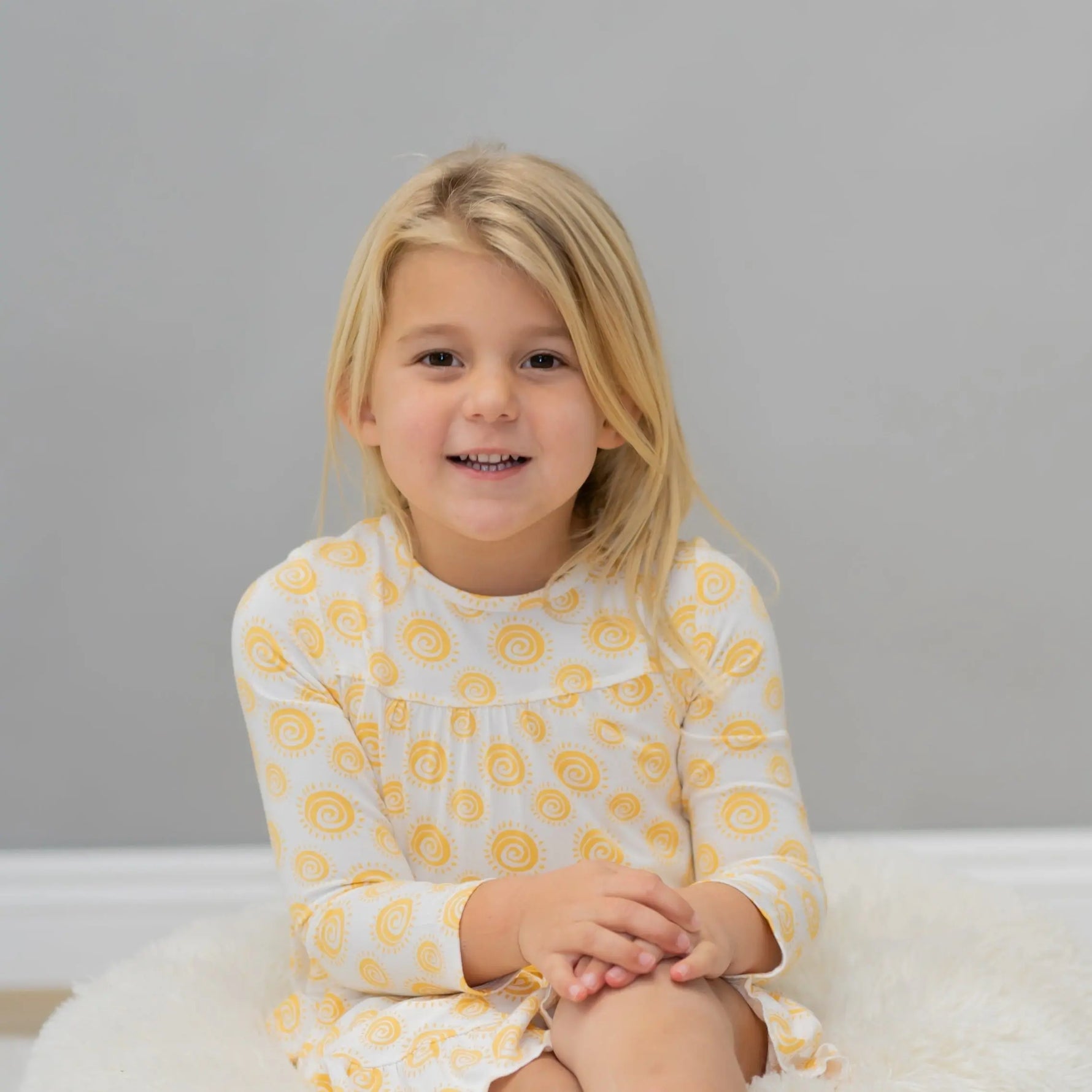 Sweet Bamboo Boho Dress for Girls with Ruffles and Pockets for Playdates and Events - Boho Dress Aisle