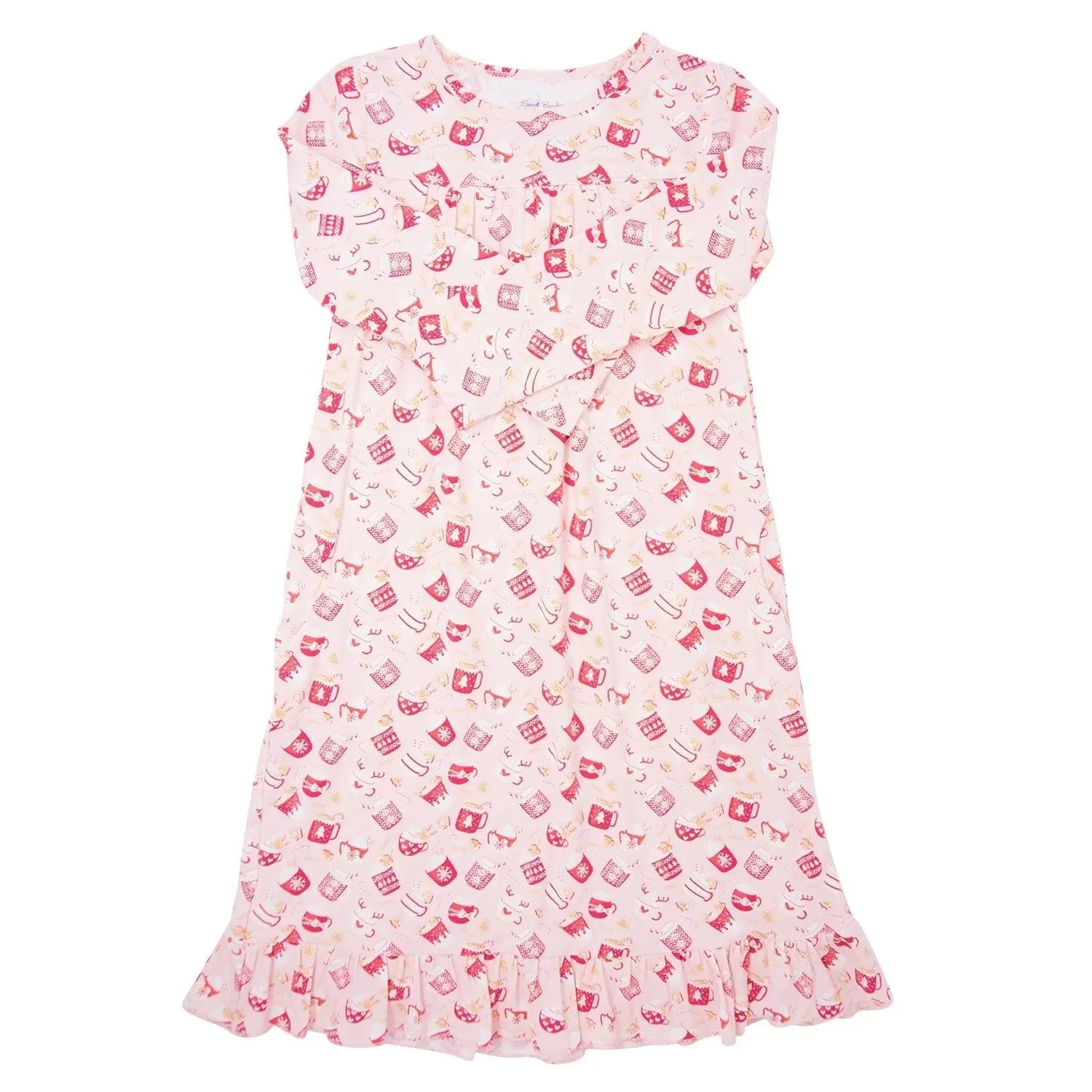 Boho Dress With Ruffles And Pockets For Women Sweet Bamboo