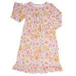 Sweet Bamboo Retro Vintage Floral Boho Dress with Ruffles and Pockets for Girls - Apparel & Accessories > Clothing > Dresses Boho Dress Aisle